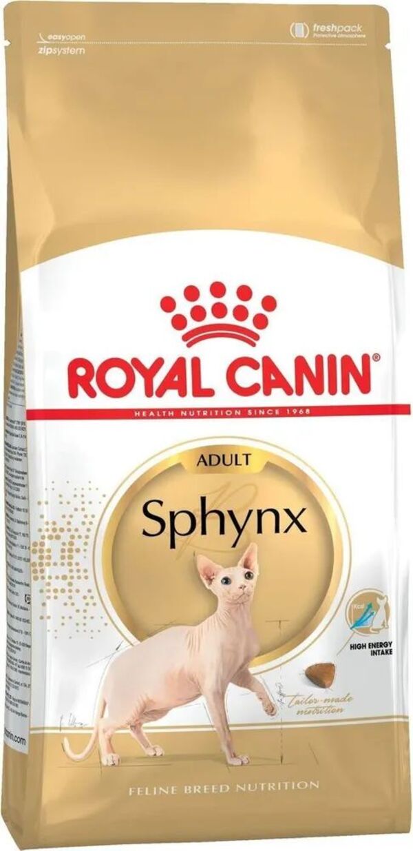 фото Сухой корм для кошек royal canin sphynx adult, для сфинксов, 6 шт по 2 кг