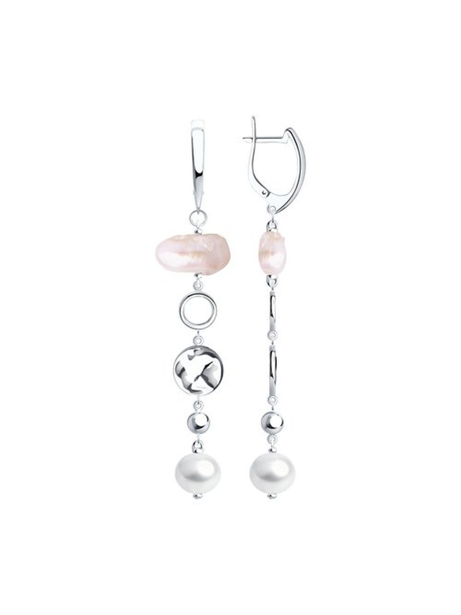 

Серьги из серебра TEO MAORI 892022222, жемчуг культивированный, 892022222