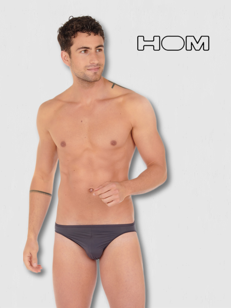 

Трусы мужские Hom 359699 серые XXL, Серый, 359699