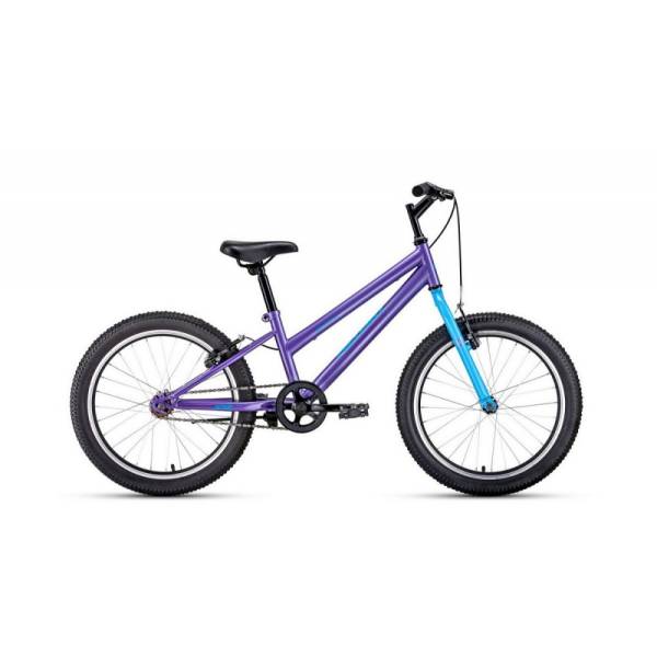 фото Велосипед 20 forward altair mtb ht low 2020-2021 фиолетовый/голубой 1bkt1j101008