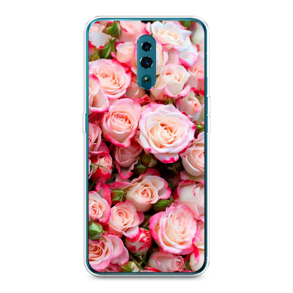 

Чехол для Oppo Reno "Много роз", Розовый, 250750-2