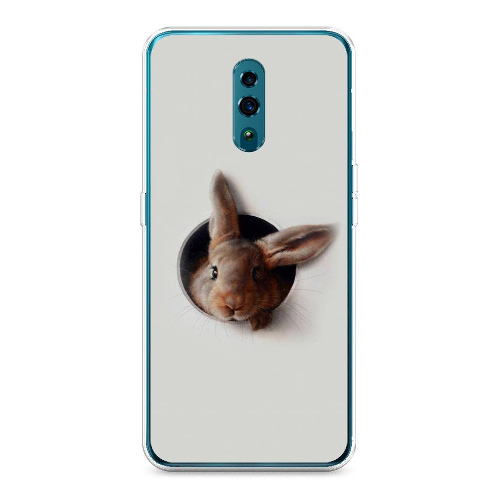 

Чехол для Oppo Reno "Любопытный кролик", Серый;коричневый, 250750-1