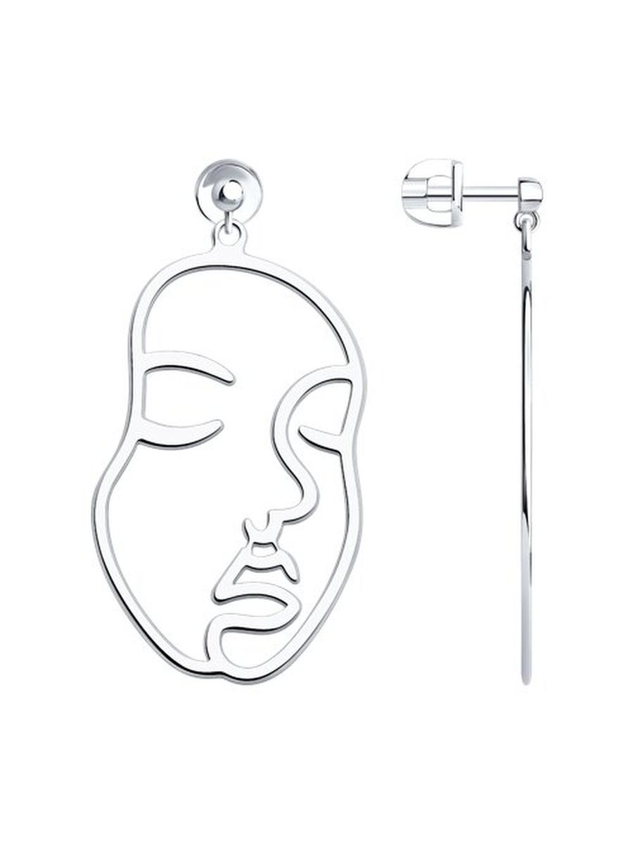 

Серьги из серебра TEO MAORI 894025901, 894025901
