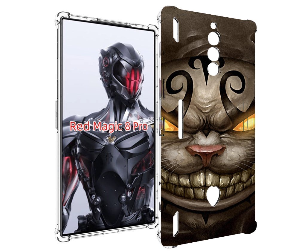 

Чехол MyPads злой котик с желтыми глазами для ZTE Nubia Red Magic 8 Pro / Red Magic 8 P..., Tocco