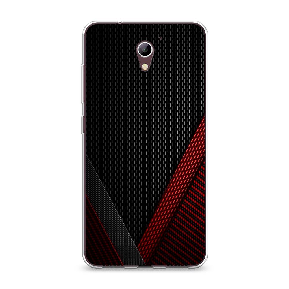 

Чехол Awog на ZTE Blade A510 / ЗТЕ Блэйд A510 "Красный карбон", Разноцветный, 130150-3