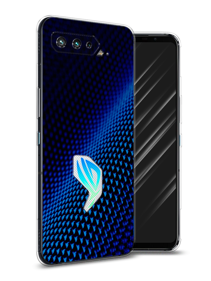 

Чехол Awog на Asus ROG Phone 5S "Синий карбон", Черный;синий, 44550-3