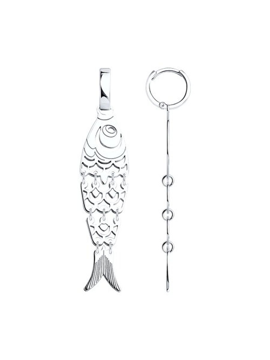 

Серьги из серебра TEO MAORI 894025607, 894025607
