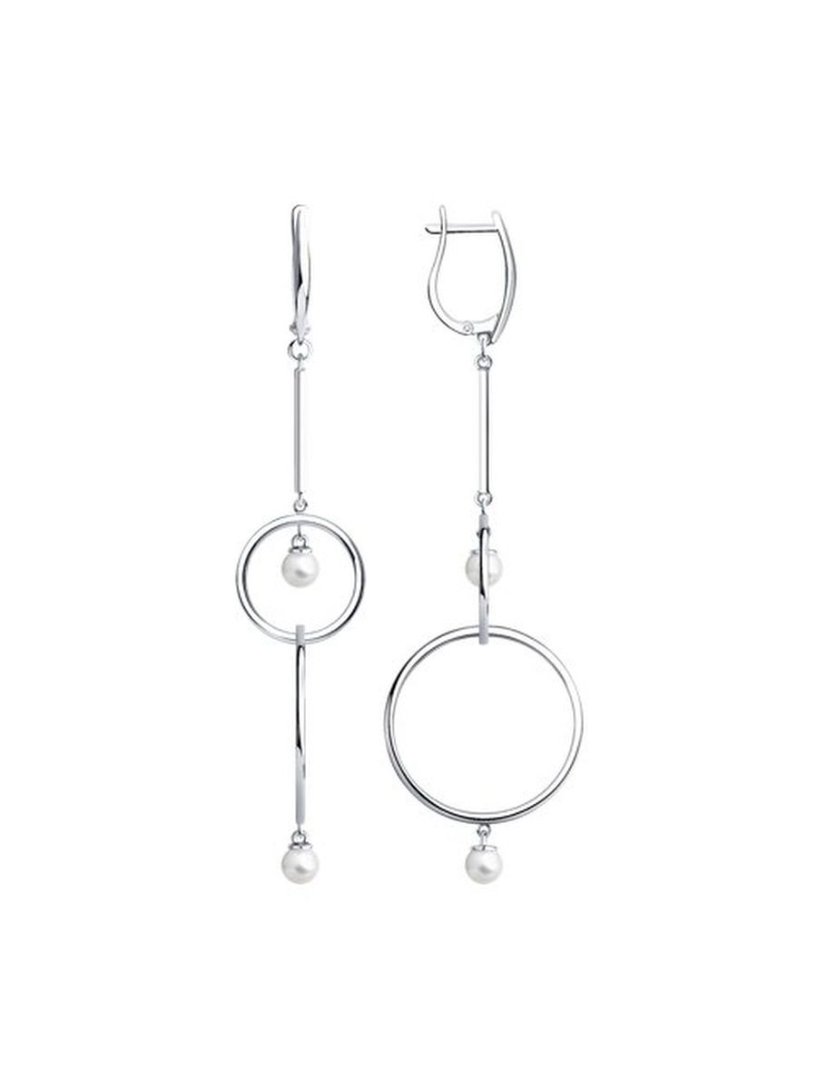 

Серьги из серебра TEO MAORI 894023701, жемчуг культивированный, 894023701