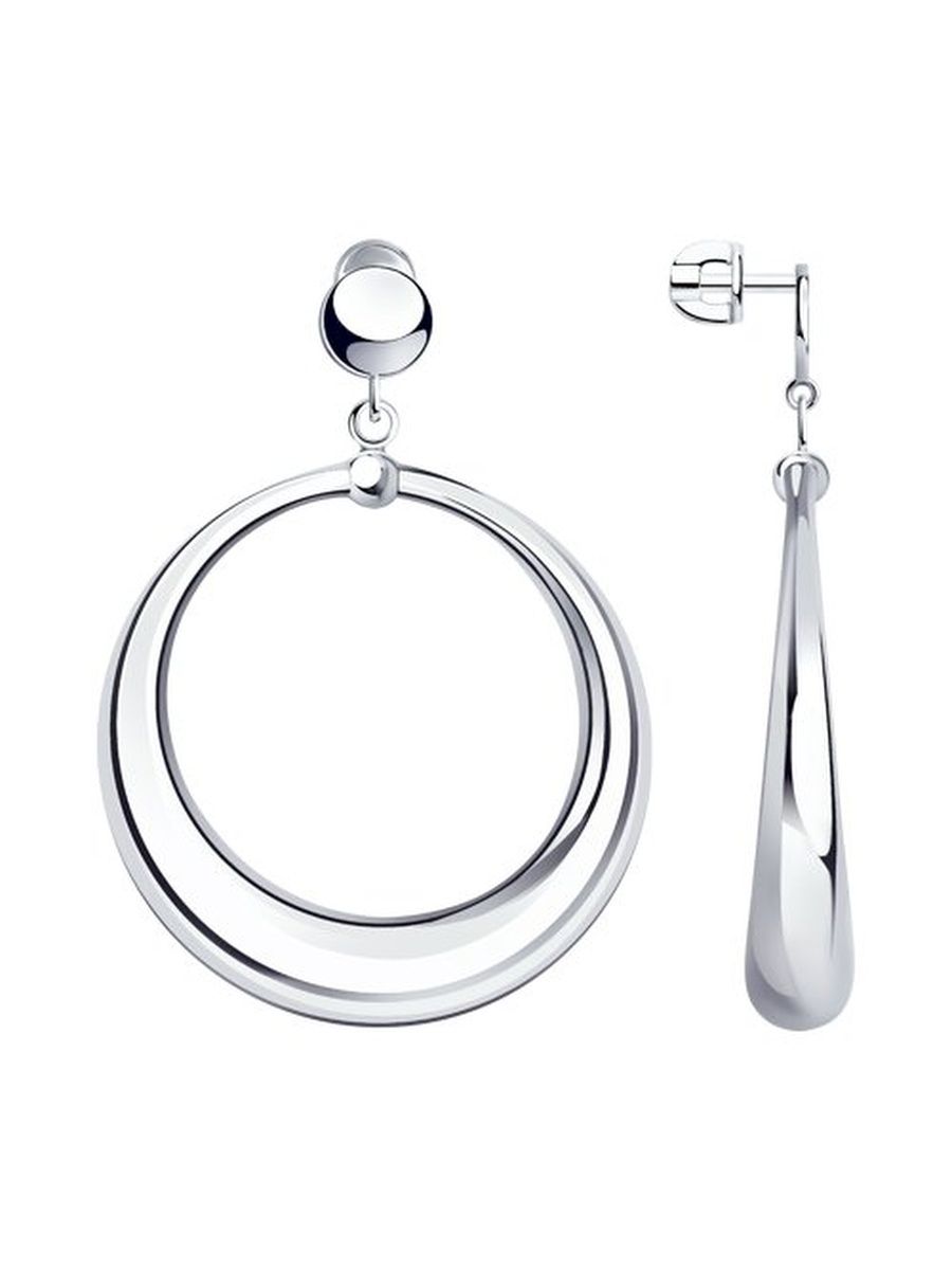 

Серьги конго из серебра TEO MAORI 894025004, 894025004