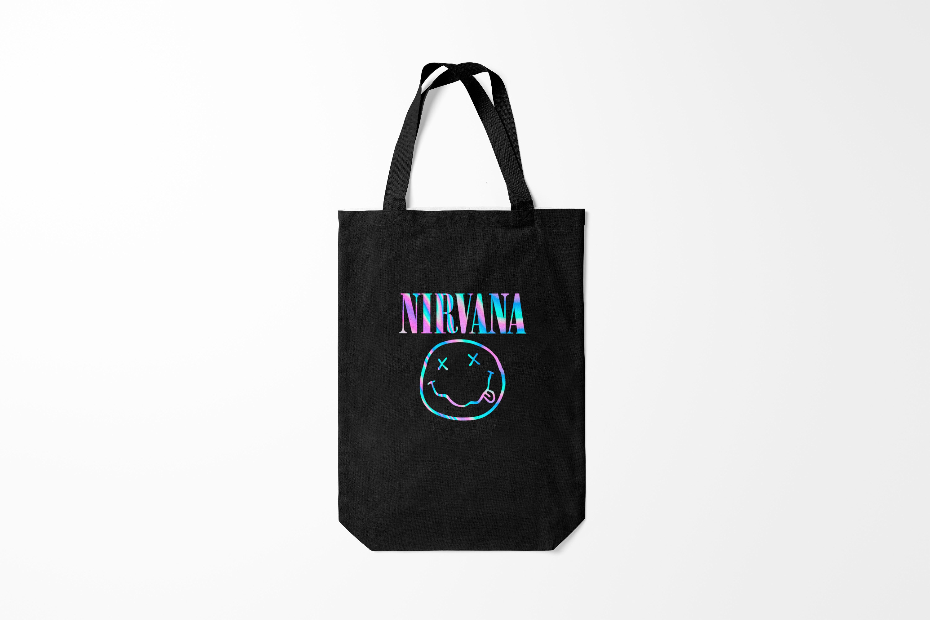 

Сумка шoппер унисекс Burnettie Nirvana NirvanaСпина, черный, Nirvana NirvanaСпина