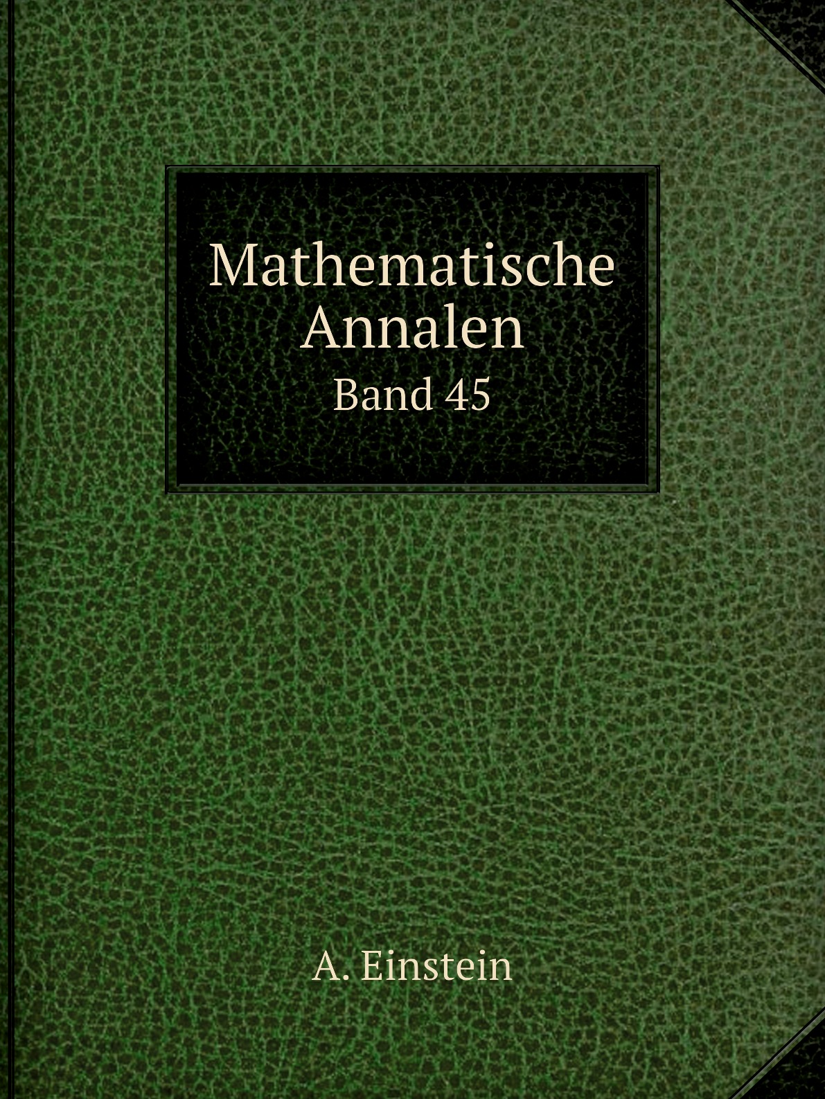

Mathematische Annalen