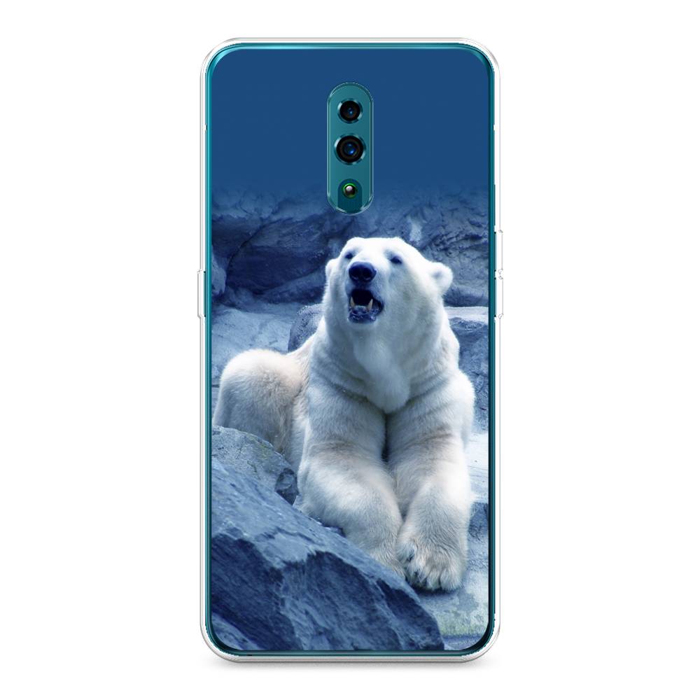 

Чехол для Oppo Reno "Белый медведь", Голубой;белый, 250750-1