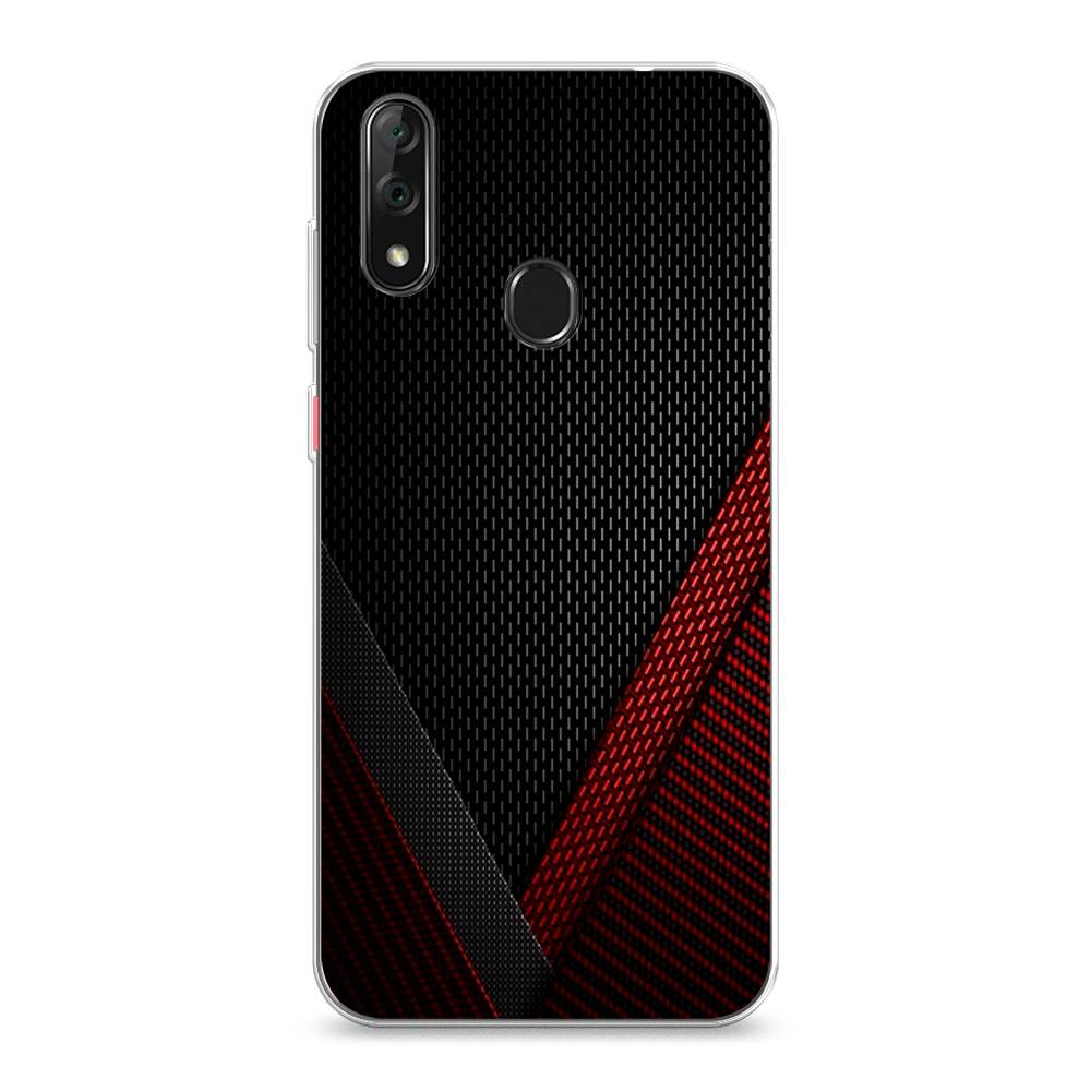 

Чехол Awog на ZTE Blade V10 / ЗТЕ Блэйд V10 "Красный карбон", Разноцветный, 132750-3