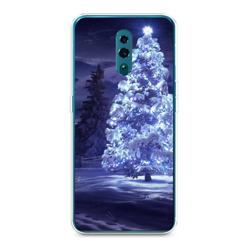 

Чехол для Oppo Reno "Зима 4", Синий;черный;белый, 250750-2