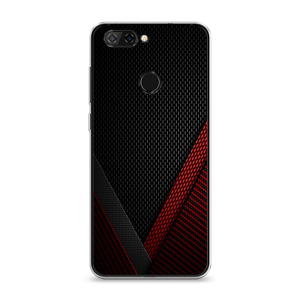 

Чехол Awog на ZTE Blade V9 / ЗТЕ Блэйд V9 "Красный карбон", Разноцветный, 132450-3