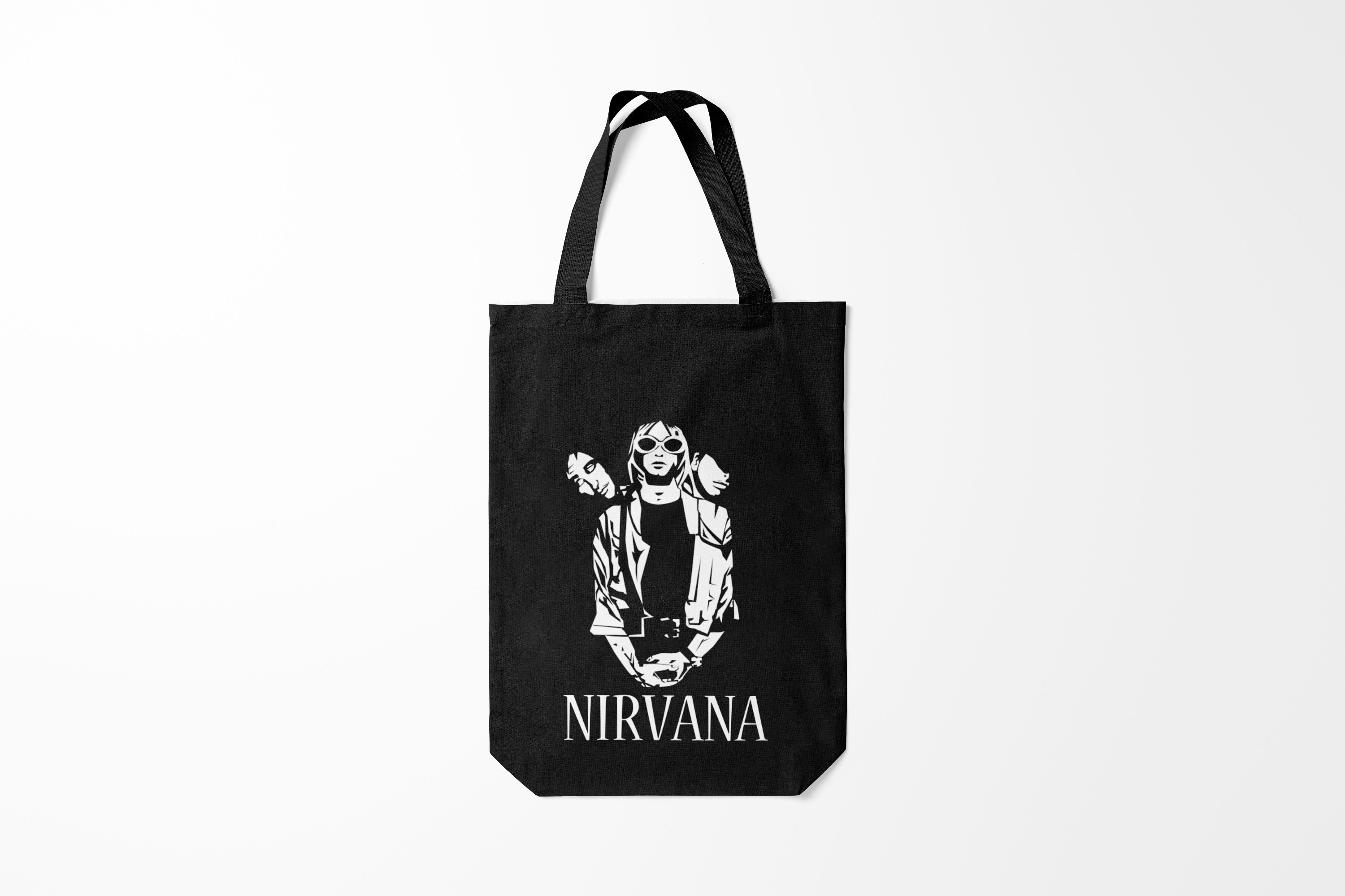 

Сумка шoппер унисекс Burnettie Nirvana, черный, Nirvana