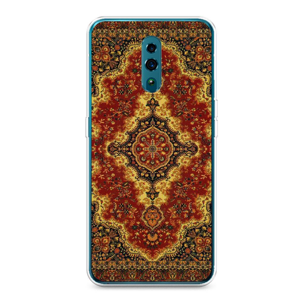 

Чехол для Oppo Reno "Ковер", Коричневый;золотистый;красный, 250750-3