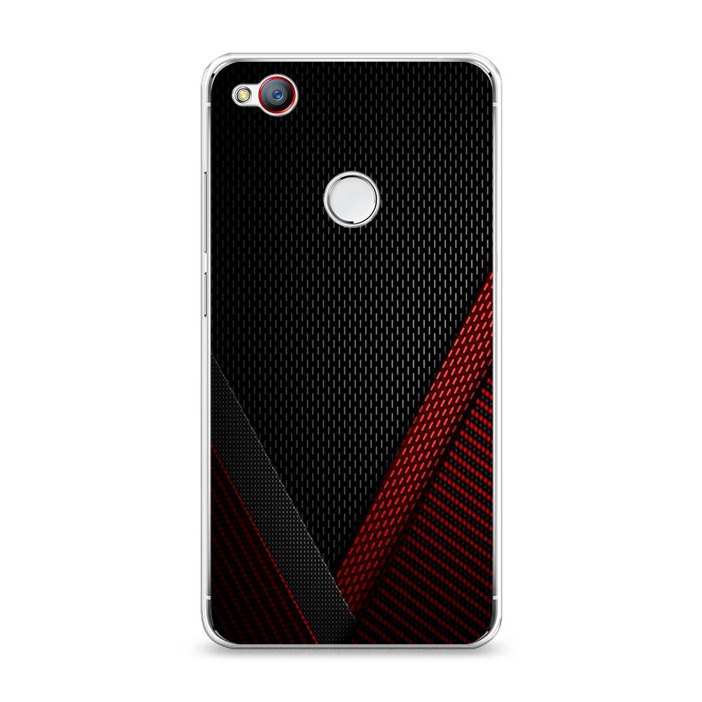 

Чехол Awog на ZTE Nubia Z11 Mini / ЗТЕ Нубиа Z11 Mini "Красный карбон", 131550-3