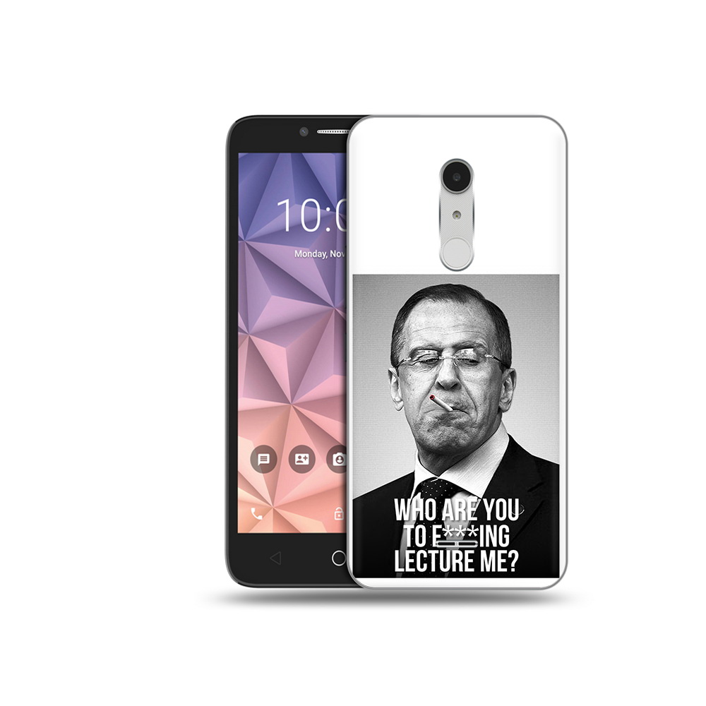 

Чехол MyPads Tocco для Alcatel A3 XL лавров, Tocco