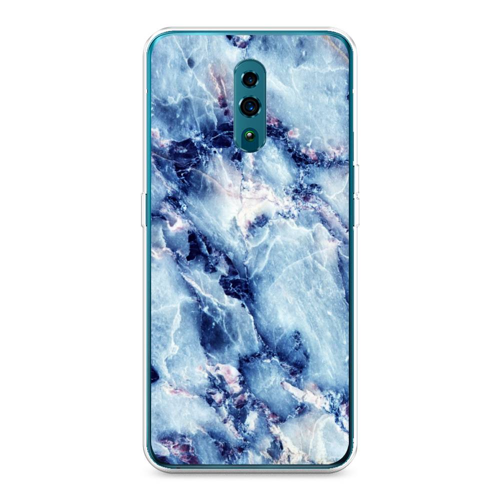 

Чехол для Oppo Reno "Мрамор с синими прожилками", Синий, 250750-3