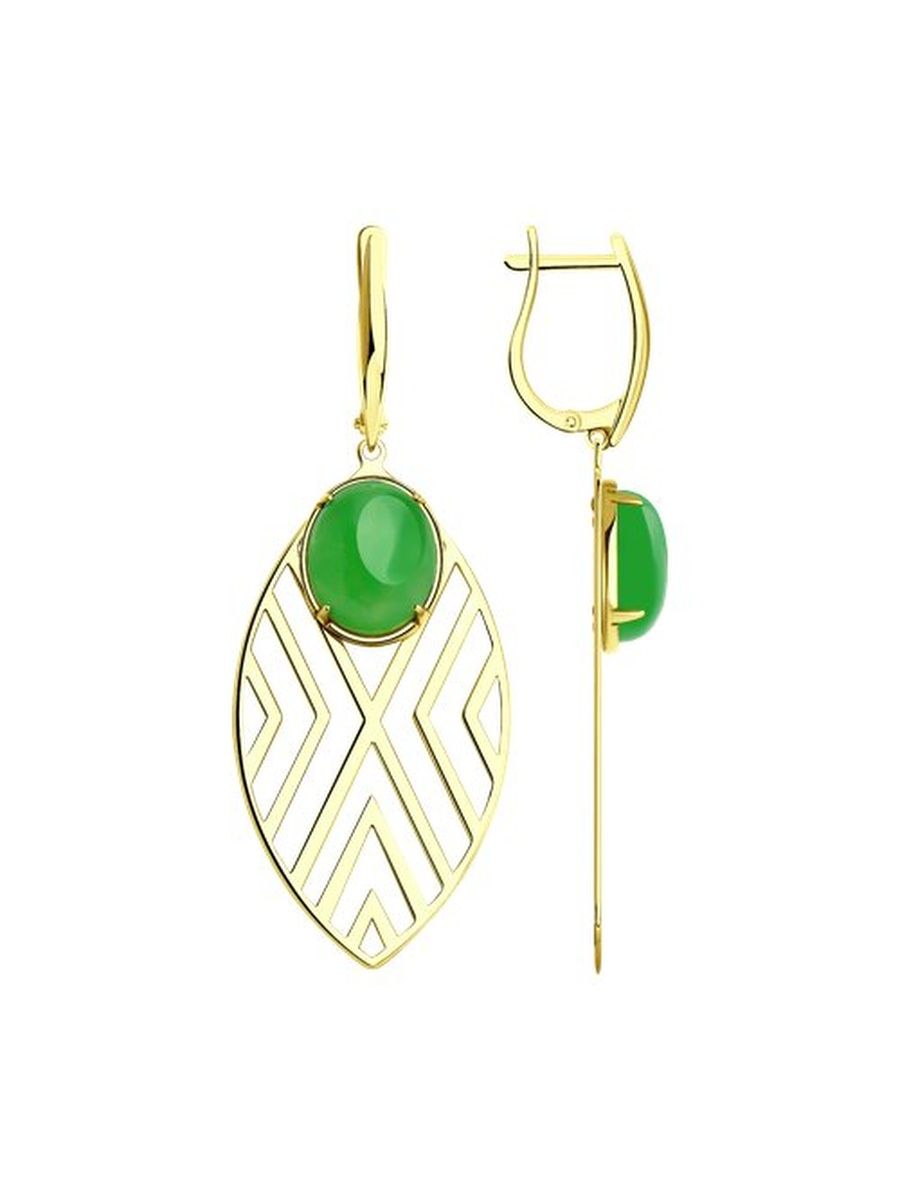 

Серьги из серебра TEO MAORI 893-321-01757-1, кварц, 893-321-01757-1