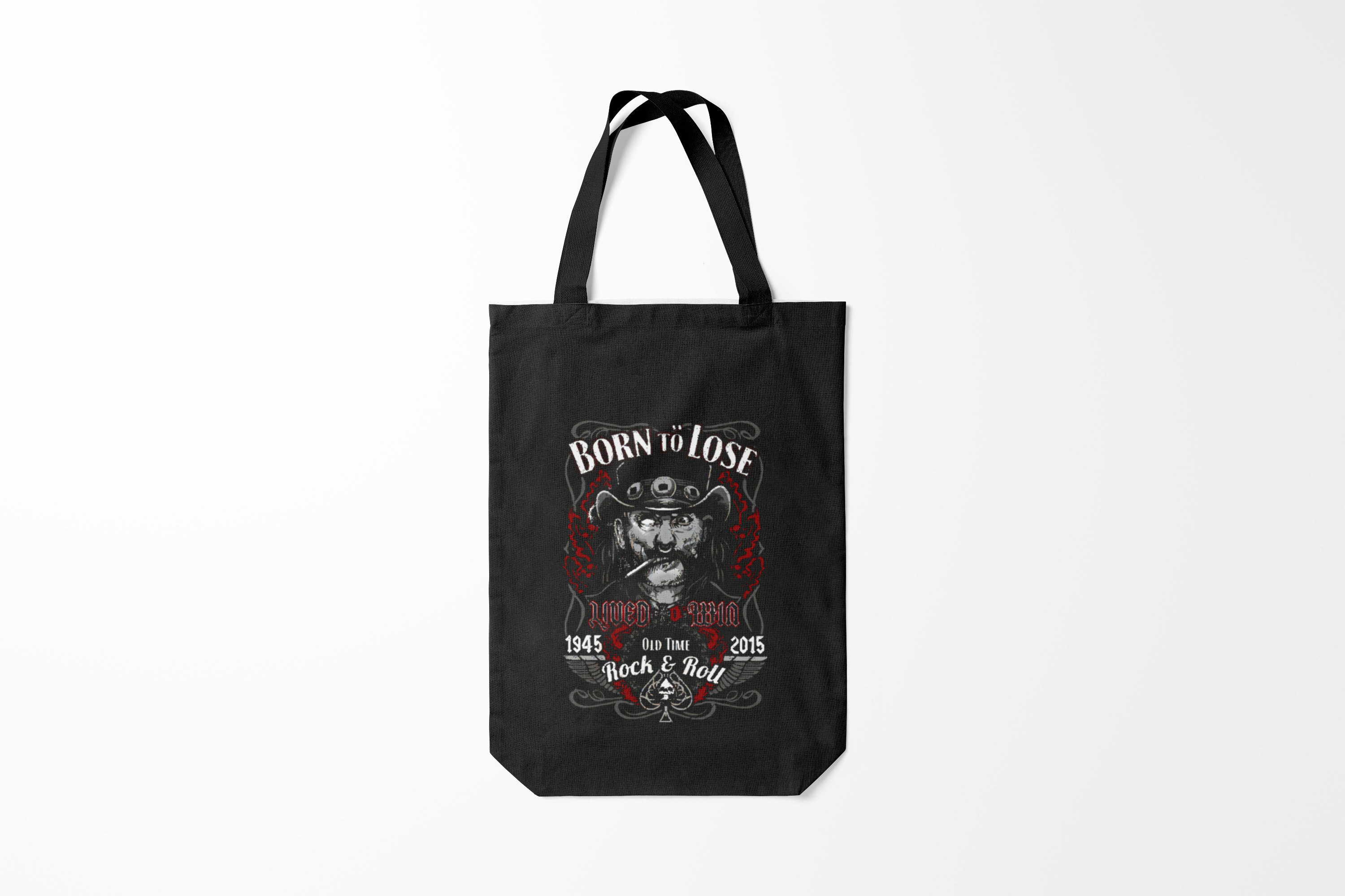 

Сумка шoппер унисекс Burnettie Motorhead Старичок Лемми, черный, Motorhead Старичок Лемми