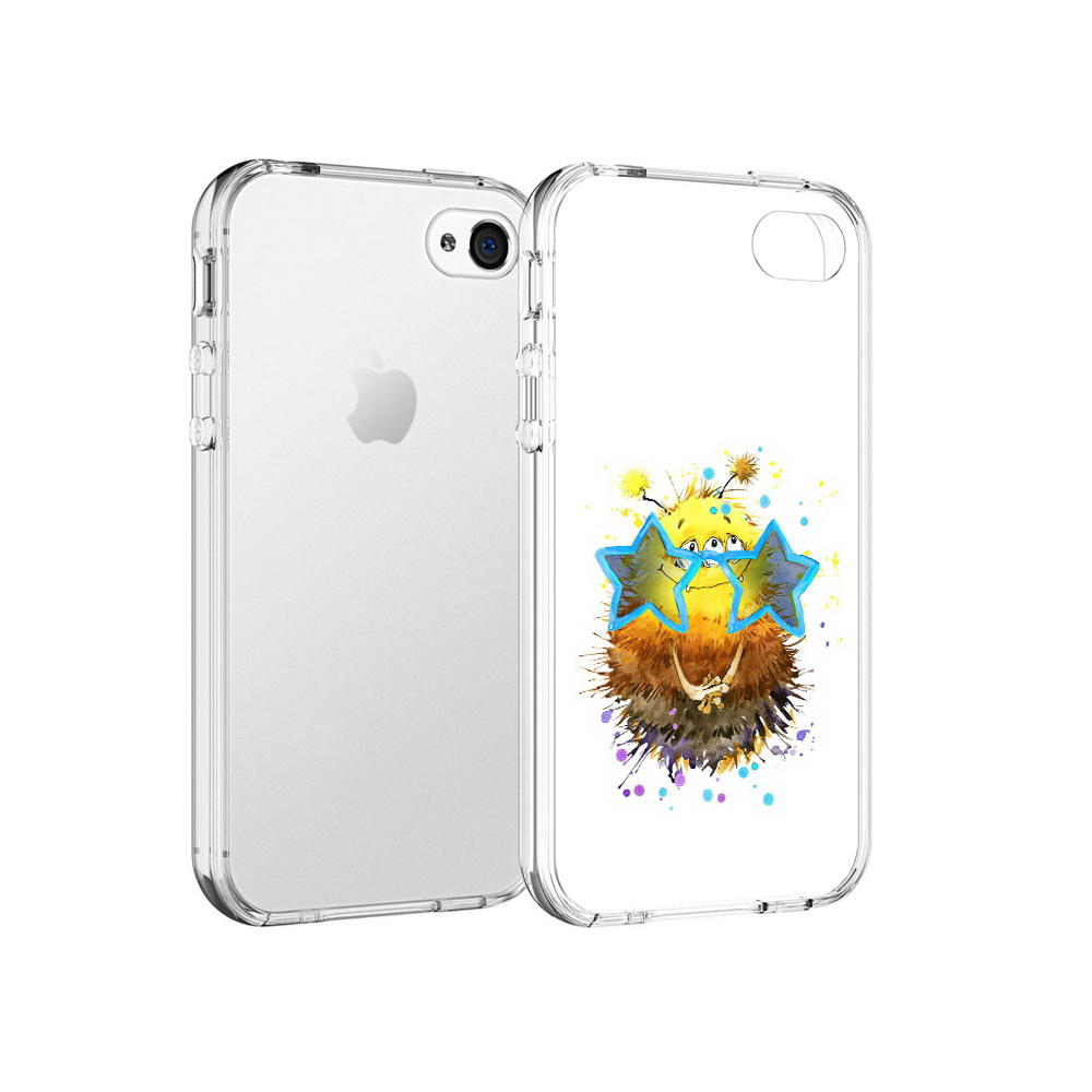 

Чехол MyPads Tocco для Apple iPhone 4 Буня, Прозрачный, Tocco