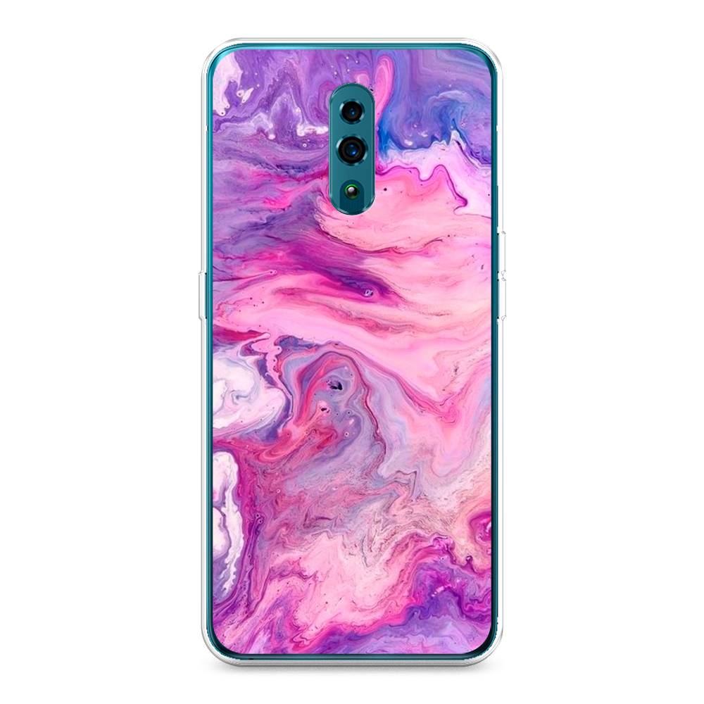 

Чехол для Oppo Reno "Нежно-розовая абстракция", Розовый, 250750-3