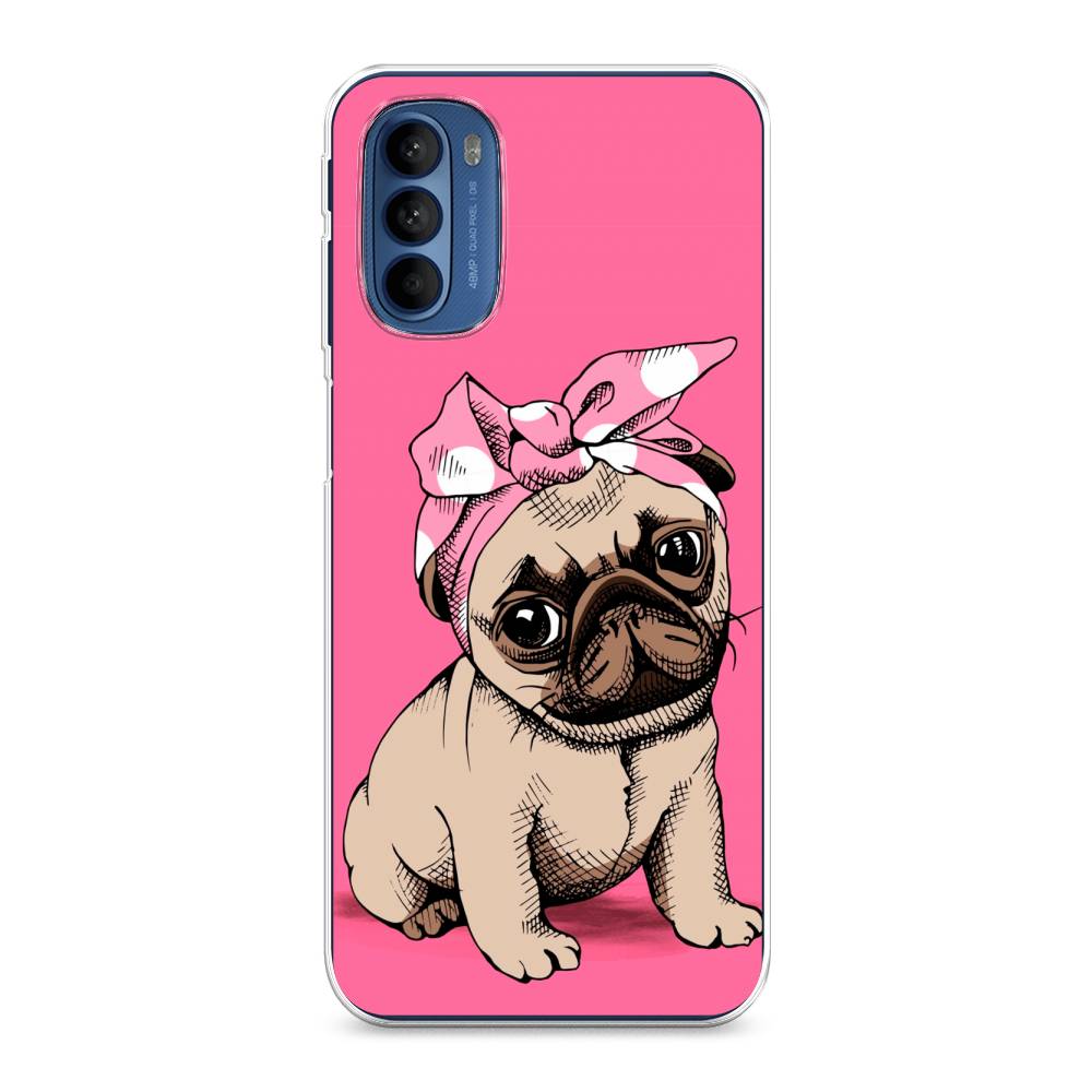 

Чехол Awog на Motorola Moto G31/G41 "Dog Pin-Up", Разноцветный, 242550-2