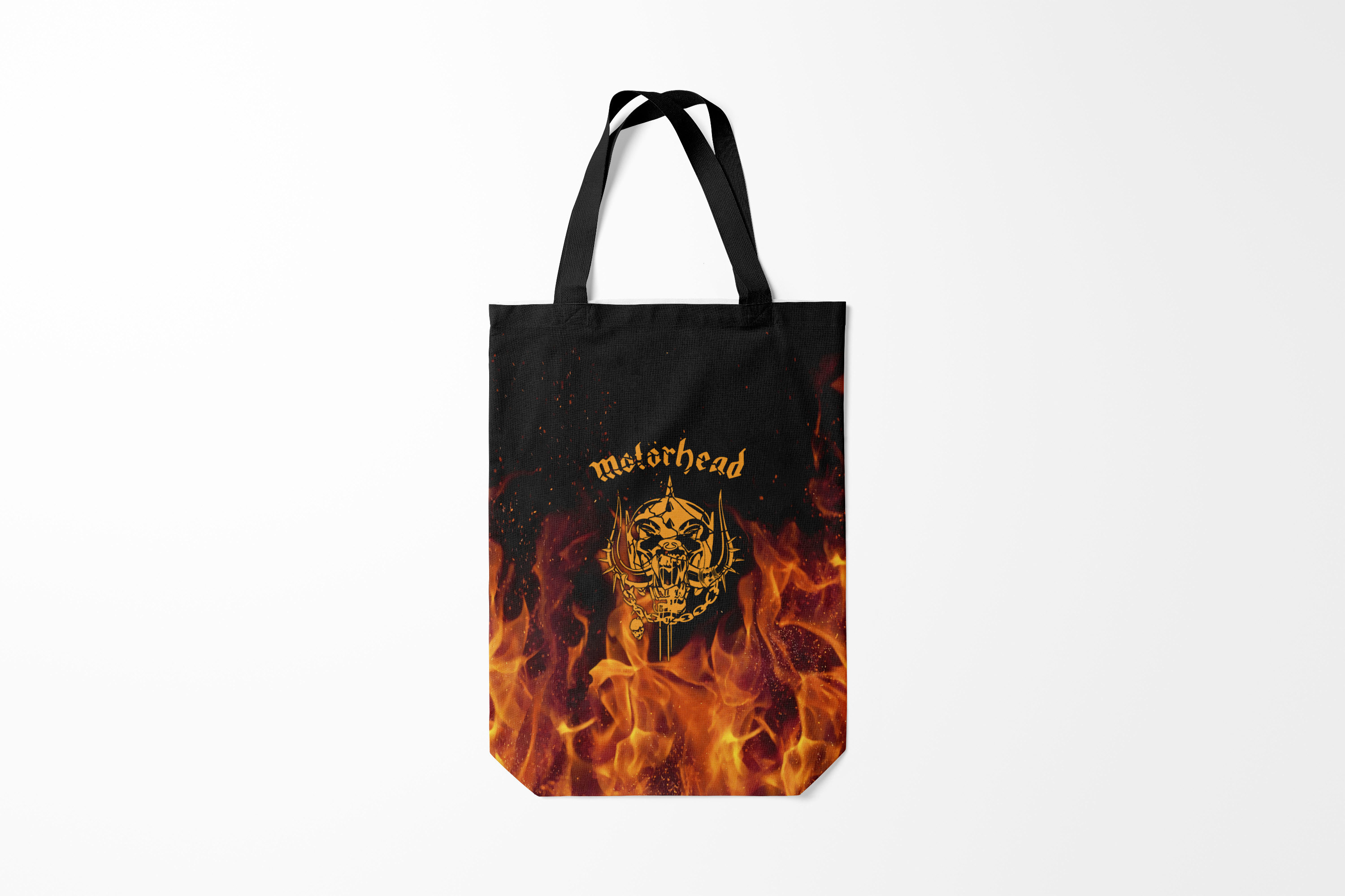

Сумка шoппер унисекс Burnettie Motorhead Motrhead, черный, Motorhead Motrhead