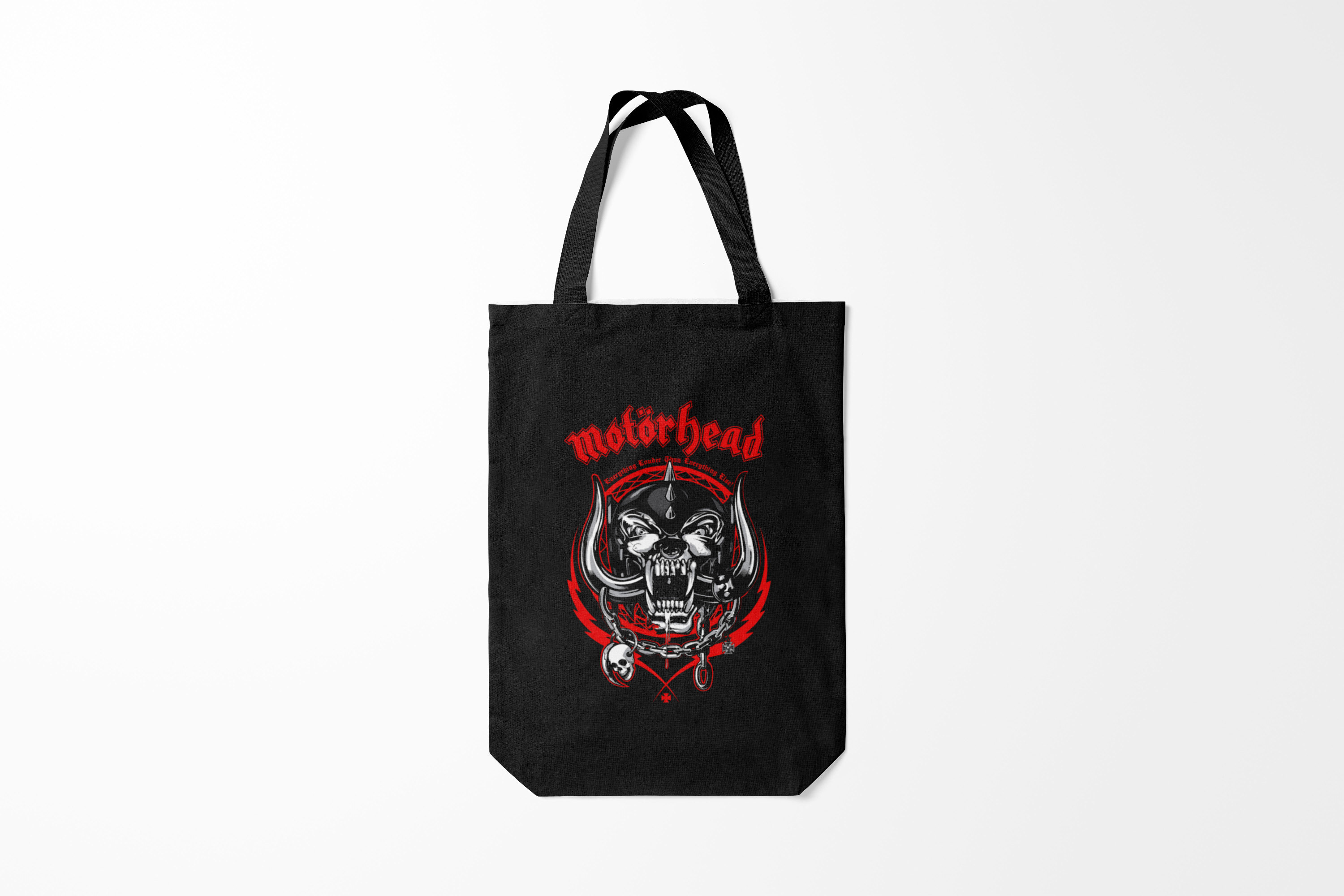 

Сумка шoппер унисекс Burnettie Motorhead, черный, Motorhead