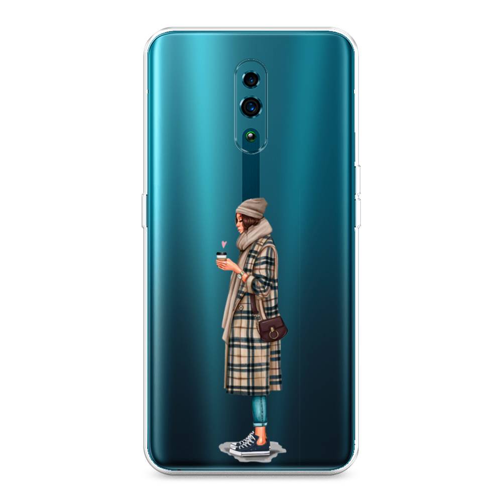 

Чехол для Oppo Reno "Утренний кофе", Коричневый;бежевый, 250750-6