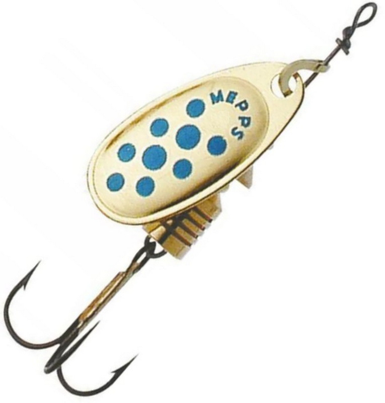 

Блесна вращающаяся Mepps COMET PTS, 1, Gold/Blue dots, Золотистый;голубой, C_CCB100_13