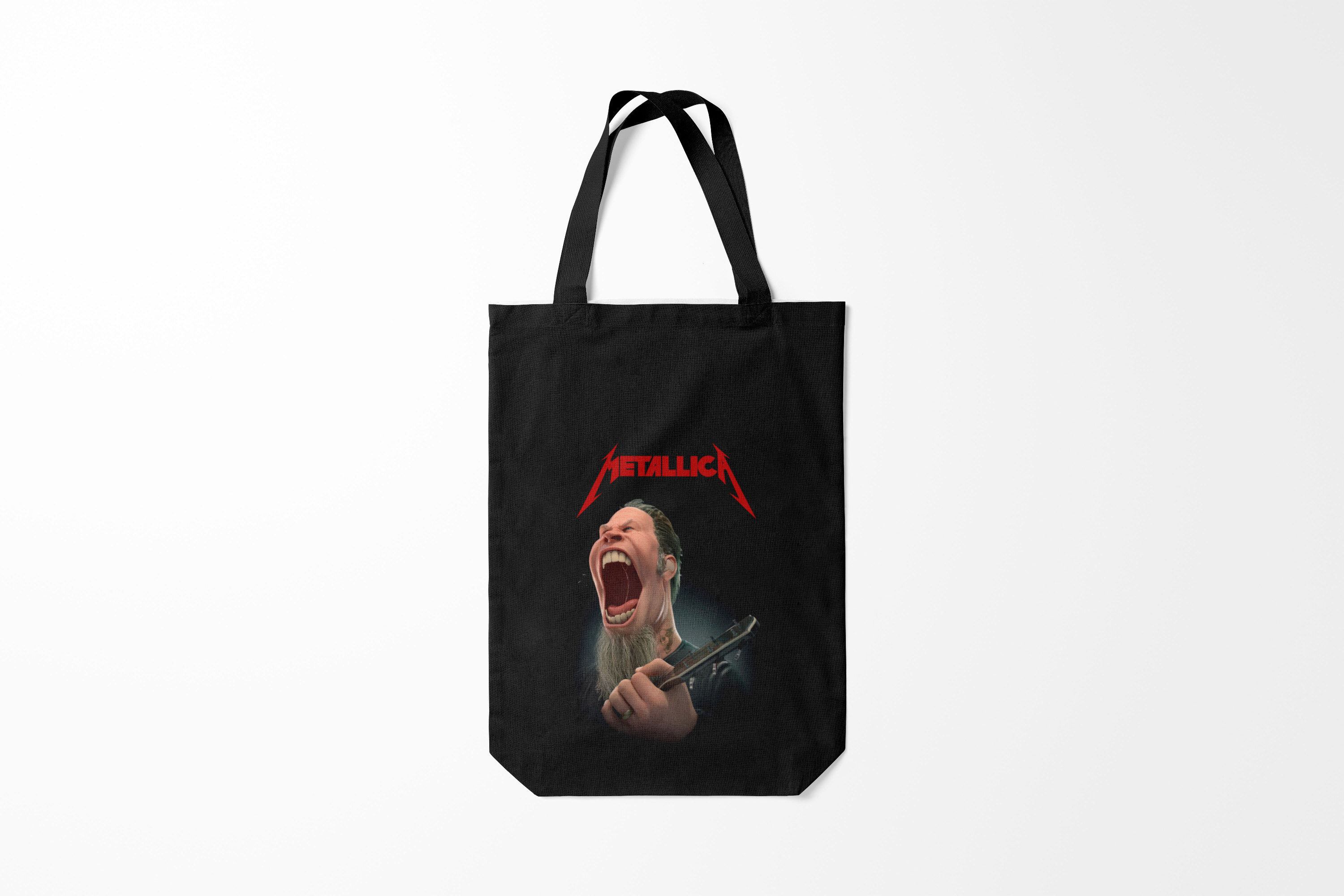 

Сумка шoппер унисекс Burnettie Metallica James Alan Hetfield Z, черный, Metallica James Alan Hetfield Z