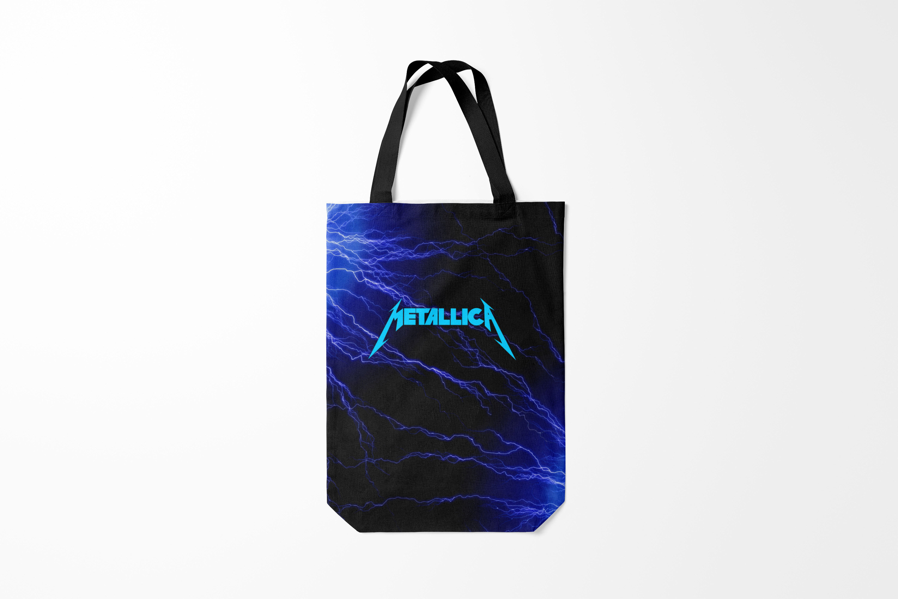 

Сумка шoппер унисекс Burnettie Metallica BLUE FLASH МЕТАЛЛИКА СИНИЕ МОЛНИИ, черный, Metallica BLUE FLASH МЕТАЛЛИКА СИНИЕ МОЛНИИ