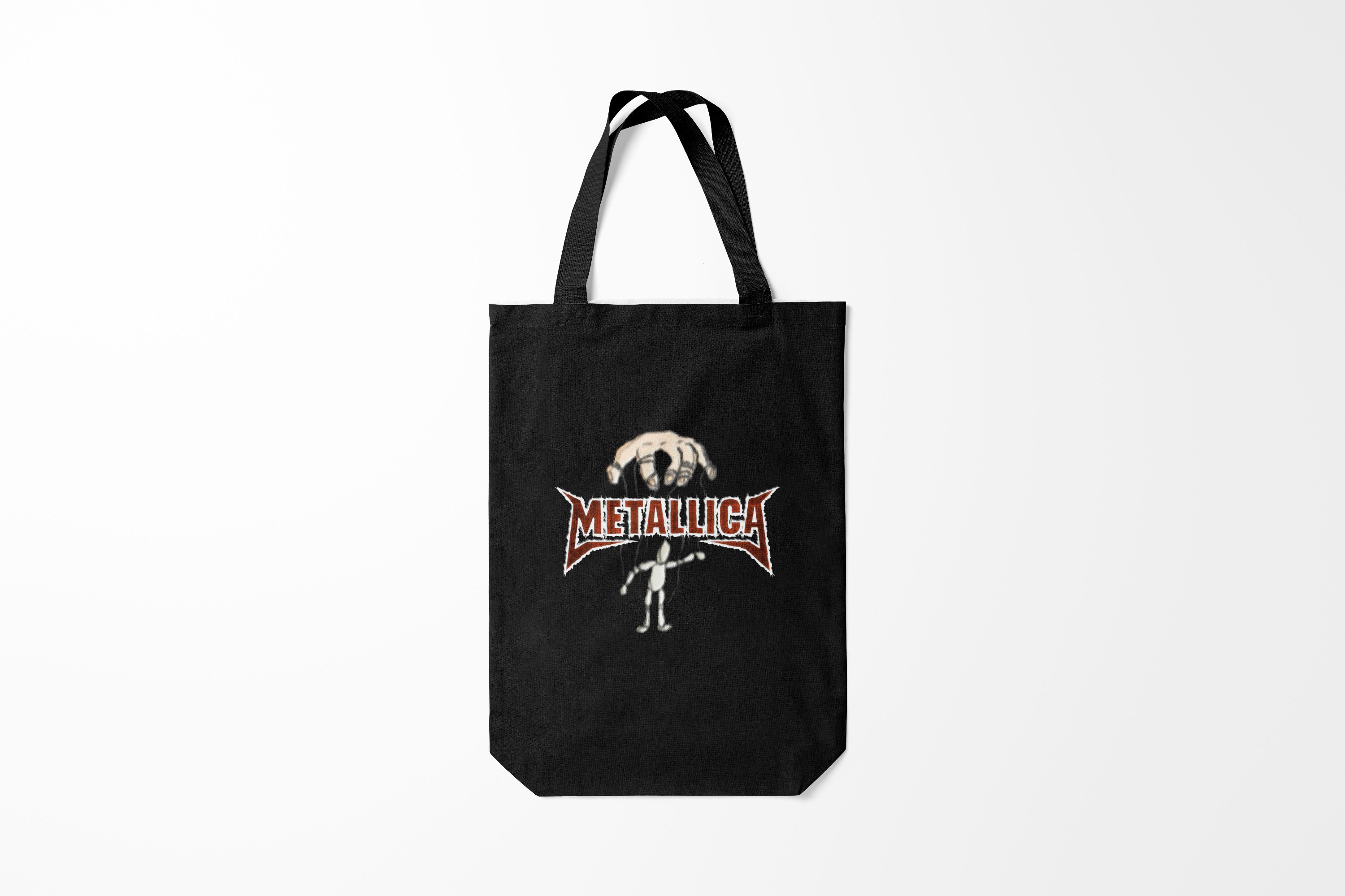 

Сумка шoппер унисекс Burnettie Metallica, черный, Metallica