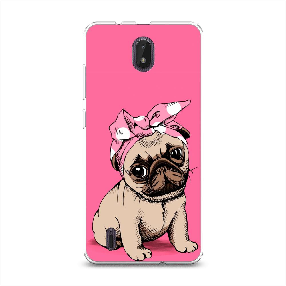 

Чехол Awog на Nokia C01 Plus / Нокиа C01 Плюс "Dog Pin-Up", Разноцветный, 125250-2