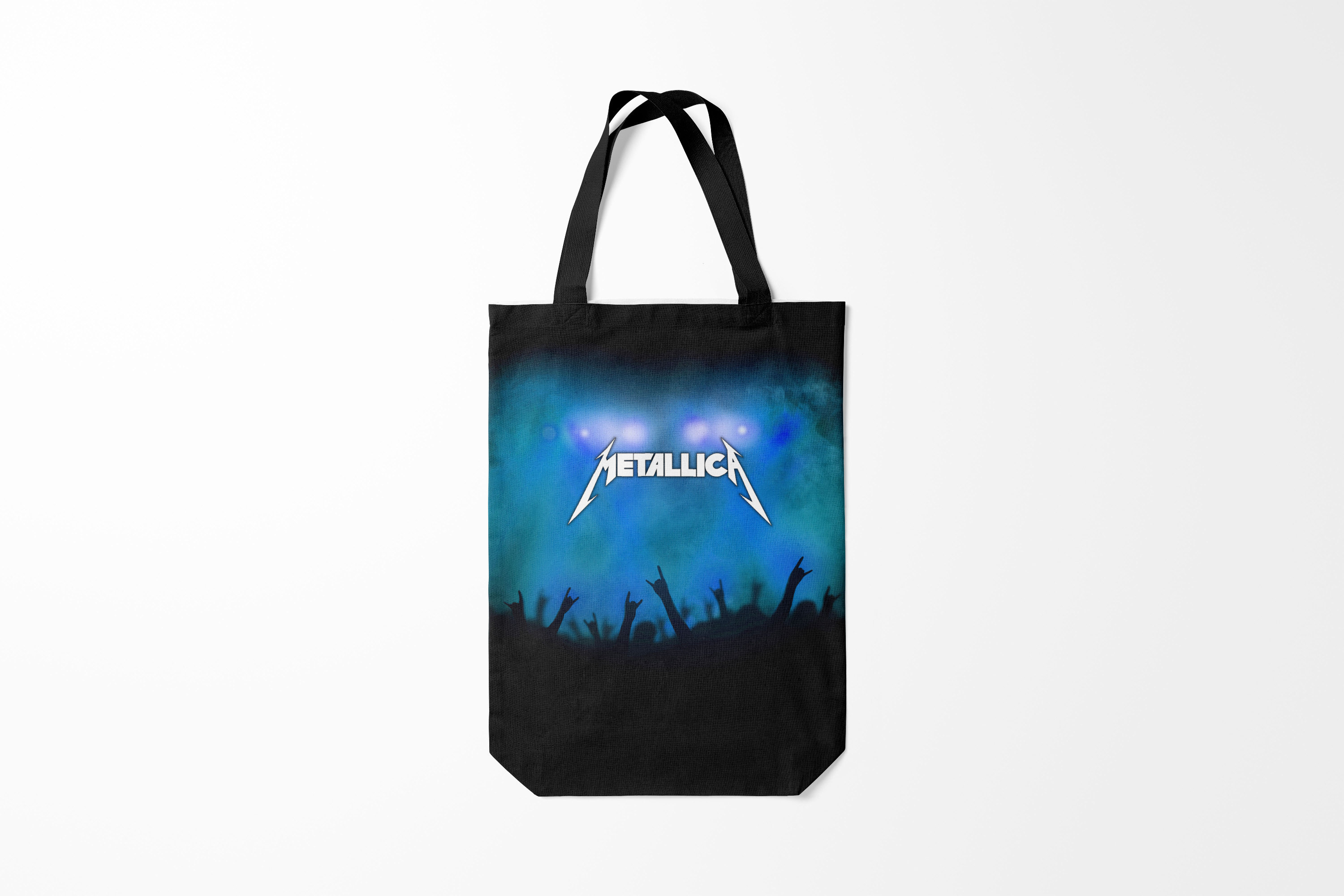 

Сумка шoппер унисекс Burnettie Metallica, черный, Metallica