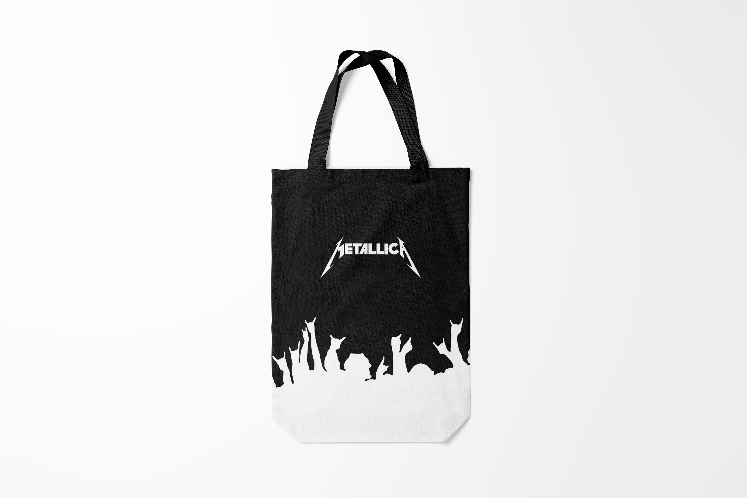 

Сумка шoппер унисекс Burnettie Metallica, черный, Metallica