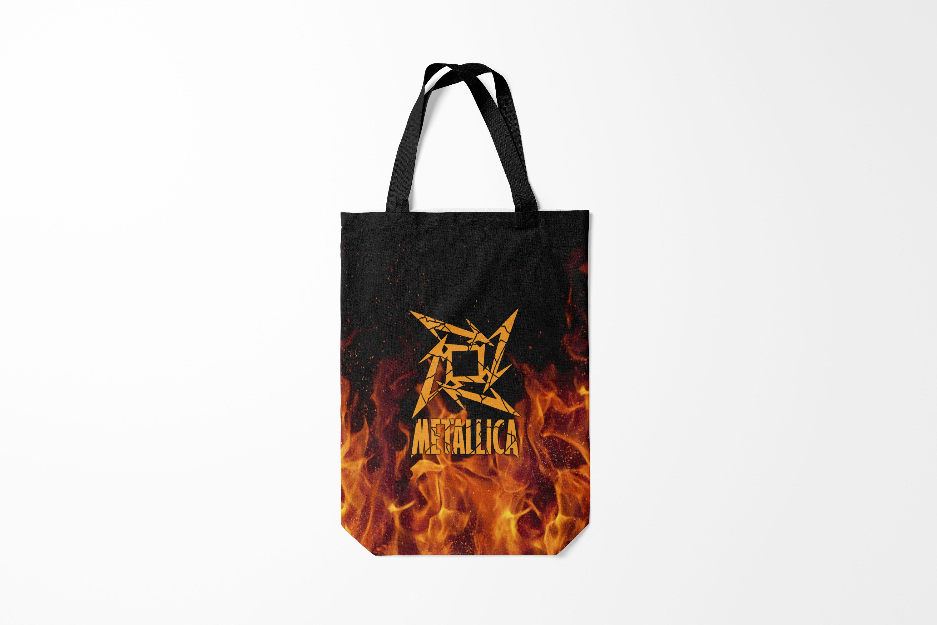 

Сумка шoппер унисекс Burnettie Metallica, черный, Metallica