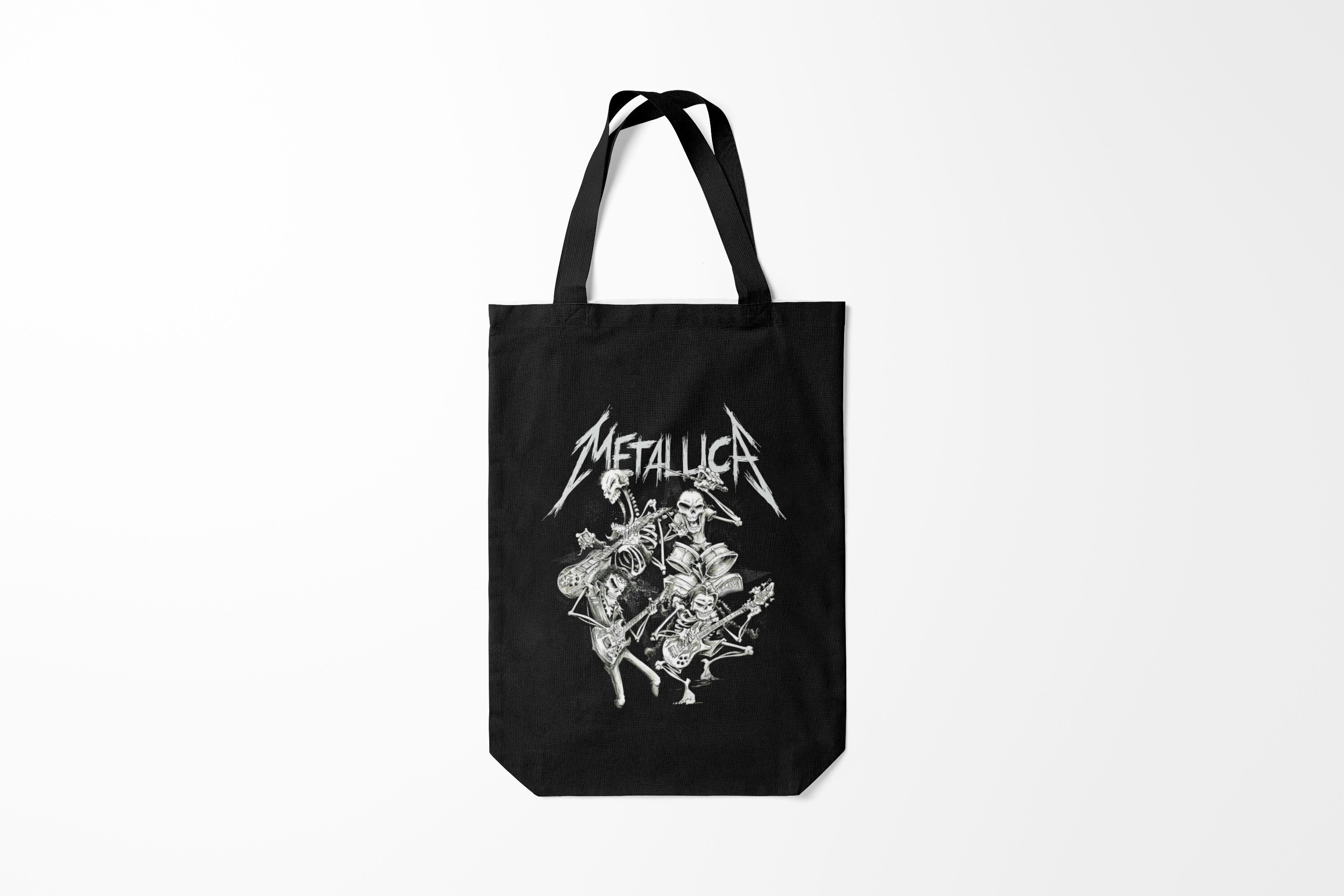 

Сумка шoппер унисекс Burnettie Metallica, черный, Metallica