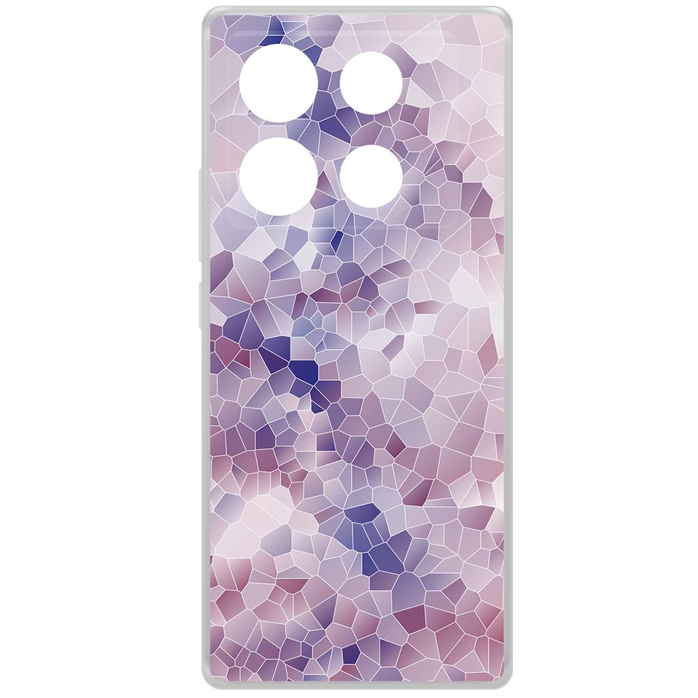 

Чехол-накладка Krutoff Clear Case Витраж 2 для INFINIX Note 40, Прозрачный
