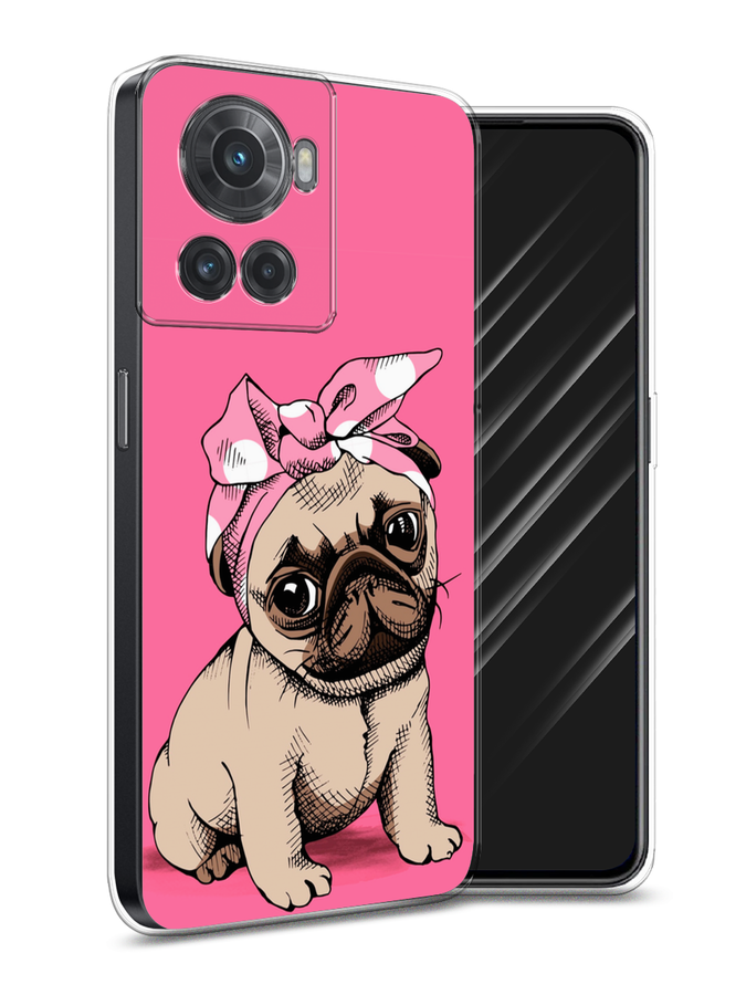 

Чехол Awog на OnePlus 10R / ВанПлас 10R "Dog Pin-Up", Разноцветный, 152950-2