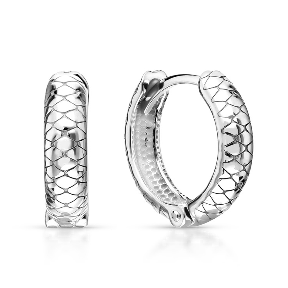 

Серьги конго из серебра ЯХОНТ Золотой 2721041, 2721041
