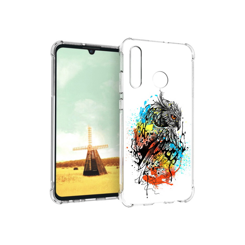 

Чехол MyPads Tocco для Huawei P Smart+ Творческая сова, Прозрачный, Tocco