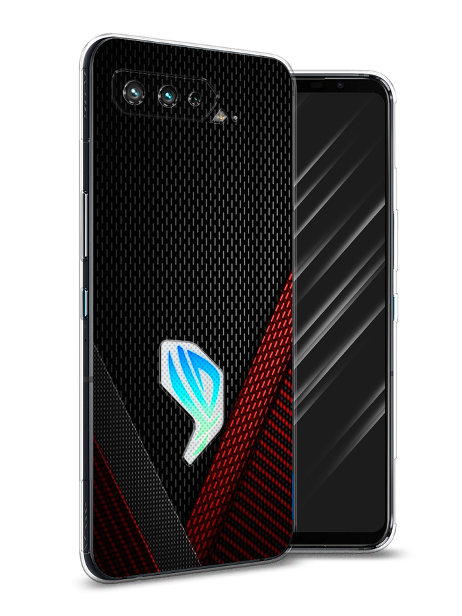 

Чехол Awog на Asus ROG Phone 5S "Красный карбон", Черный;красный, 44550-3