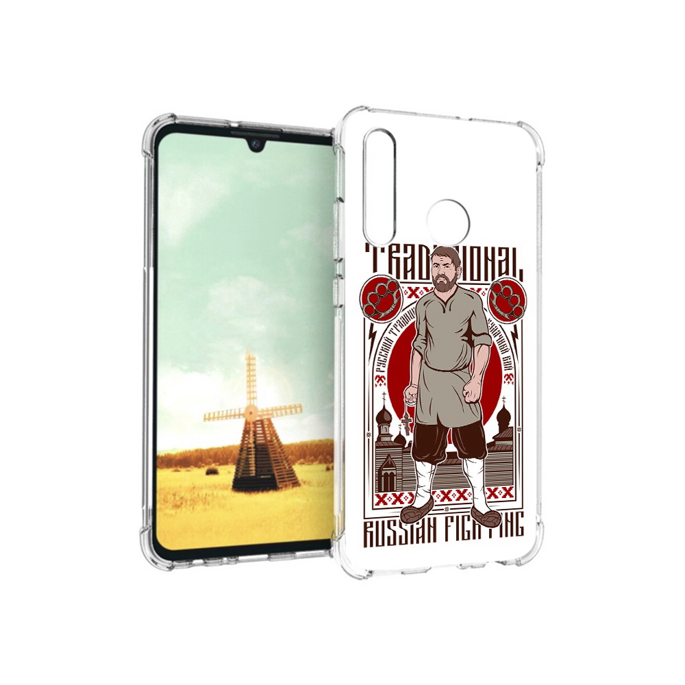 

Чехол MyPads Tocco для Huawei P Smart+ Традициональный мужчина, Прозрачный, Tocco