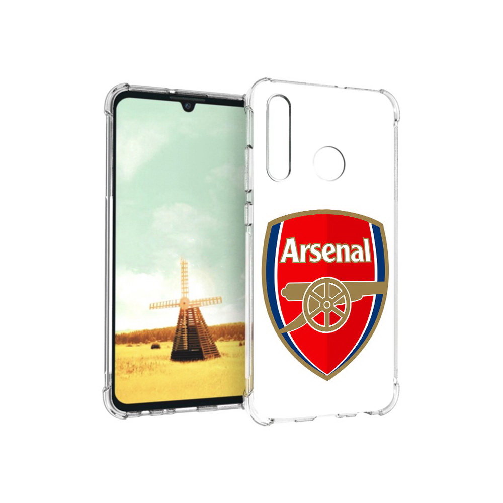 

Чехол MyPads Tocco для Huawei P Smart+ ФК Арсенал логотип, Прозрачный, Tocco