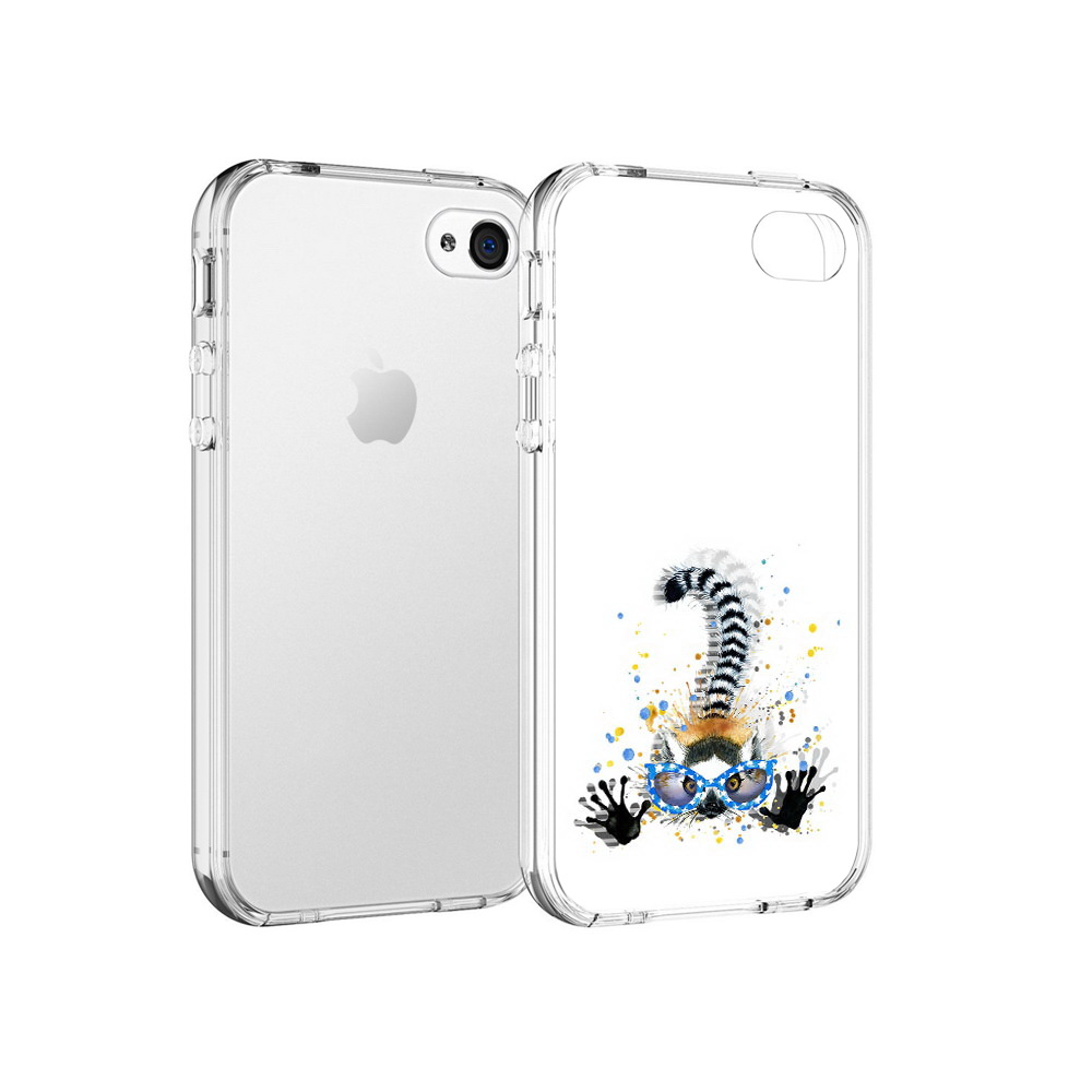 

Чехол MyPads Tocco для Apple iPhone 4 лямур, Прозрачный, Tocco