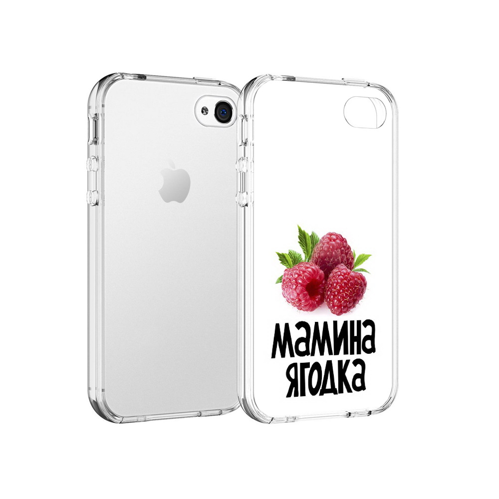 

Чехол MyPads Tocco для Apple iPhone 4 мамина ягодка, Прозрачный, Tocco